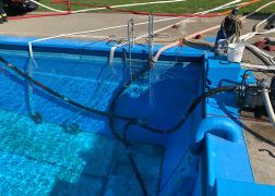Randalierer Verwuesten Freibad Kahla 210820 0003